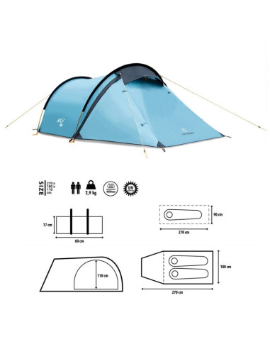 Namiot kempingowy - nils camp nc6003 north peak