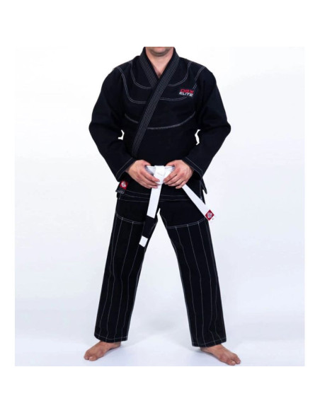 Kimono / gi do treningu bjj - czarne dbx elite a0 + pas a0