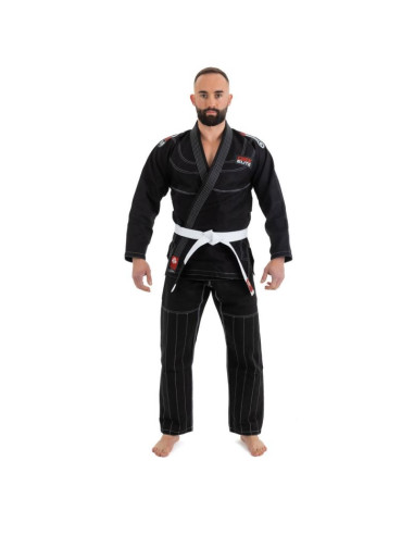 Kimono / gi do treningu bjj - czarne dbx elite a0 + pas a0