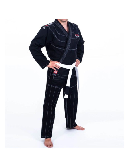 Kimono / gi do treningu bjj - czarne dbx elite a0 + pas a0