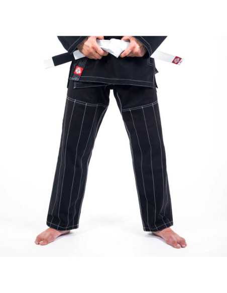 Kimono / gi do treningu bjj - czarne dbx elite a0 + pas a0