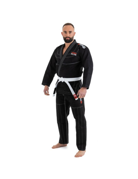 Kimono / gi do treningu bjj - czarne dbx elite a0 + pas a0