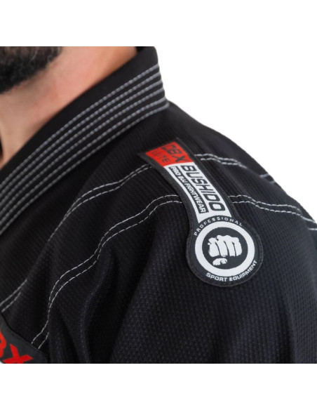 Kimono / gi do treningu bjj - czarne dbx elite a0 + pas a0