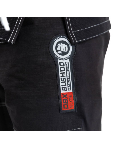 Kimono / gi do treningu bjj - czarne dbx elite a0 + pas a0