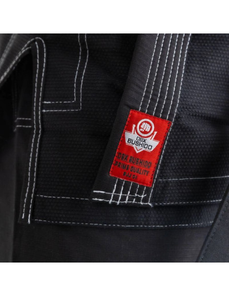 Kimono / gi do treningu bjj - czarne dbx elite a0 + pas a0