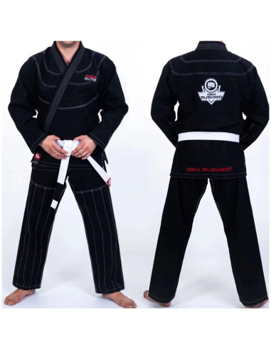 Kimono / gi do treningu bjj - czarne dbx elite a0 + pas a0
