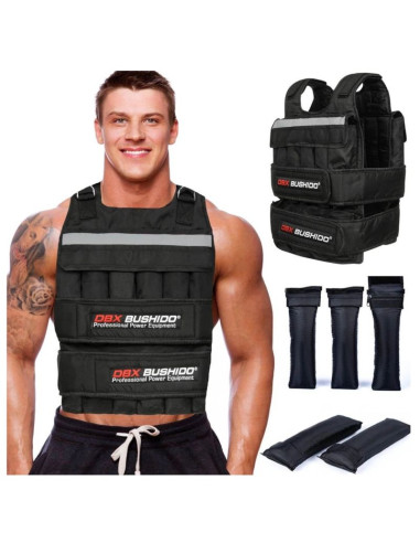 Kamizelka treningowa obciążeniowa 24 wkłady (pusta)