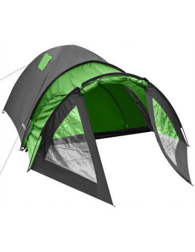 Namiot 4 osobowy cool czarno-zielony enero camp