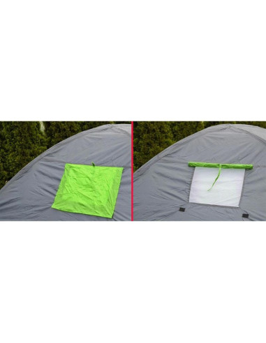 Namiot 4 osobowy cool czarno-zielony enero camp