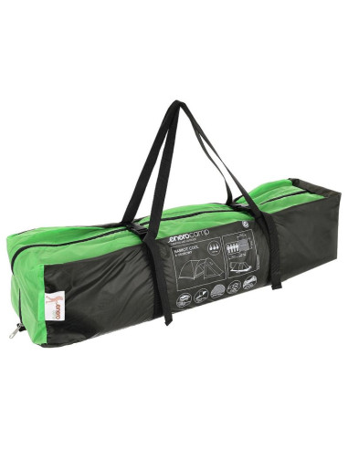 Namiot 4 osobowy cool czarno-zielony enero camp