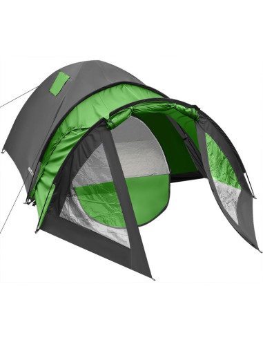 Namiot 4 osobowy cool czarno-zielony enero camp