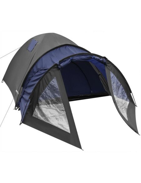 Namiot 4 osobowy cool czarno-niebieski enero camp