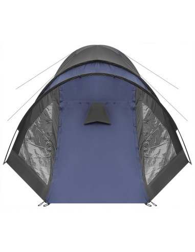 Namiot 4 osobowy cool czarno-niebieski enero camp