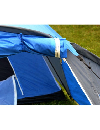 Namiot 4 osobowy cool czarno-niebieski enero camp