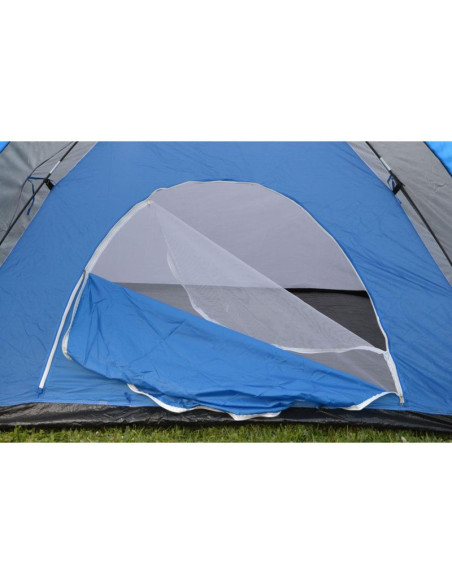 Namiot 4 osobowy cool czarno-niebieski enero camp