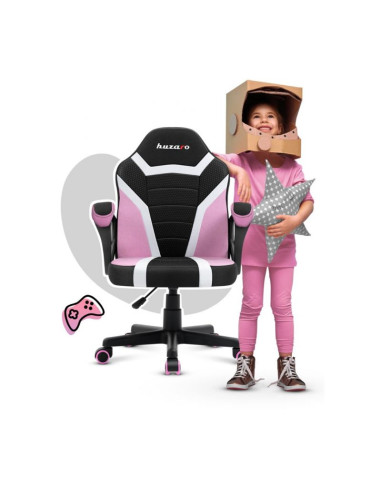 Fotel gamingowy dla dziecka hz-ranger 1.0 pink mesh