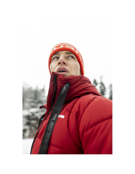 Męski płaszcz pikowany zimowy manko