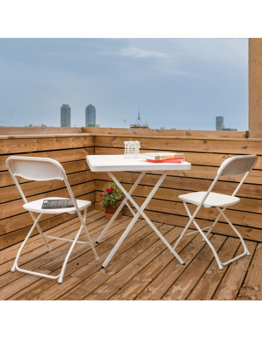 Zestaw balkonowy aruba - stół + 2 krzesła