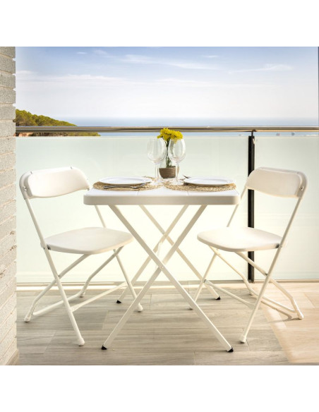 Zestaw balkonowy aruba - stół + 2 krzesła