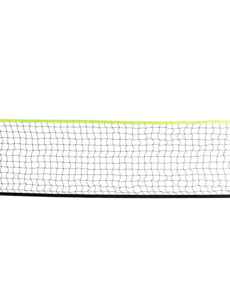 Virtufit zestaw 2-w-1 przenośny zestaw do badmintona i tenisa - w zestawie walizka i rakietki