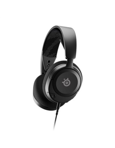 Steelseries arctis nova 1 zestaw słuchawkowy przewodowa opaska na głowę gaming czarny