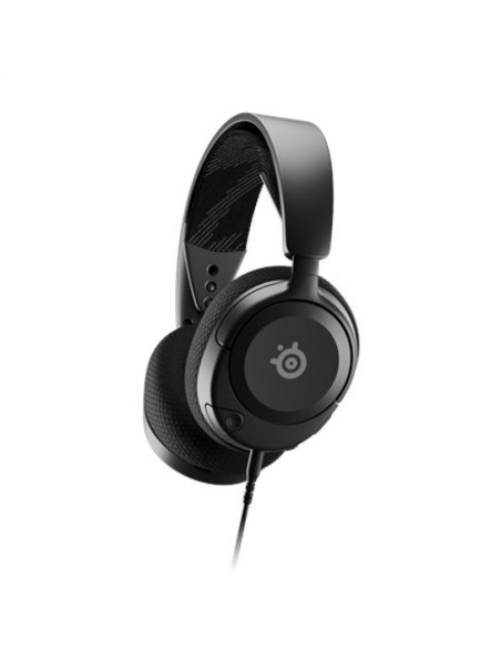Steelseries arctis nova 1 zestaw słuchawkowy przewodowa opaska na głowę gaming czarny
