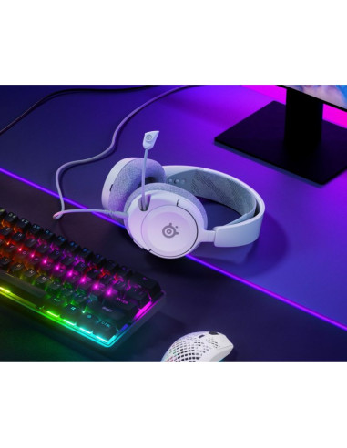 Słuchawki steelseries arctis nova 1p, szare