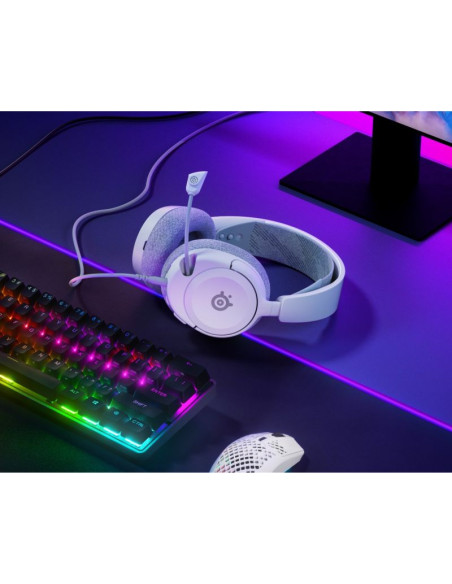 Słuchawki steelseries arctis nova 1p, szare