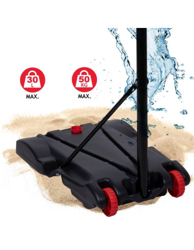 Zestaw regulowany do koszykówki dunlop 1,65-2,05m