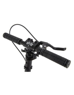 Hulajnoga enero ultra speed 200mm z hamulcem tarczowym czarna 2