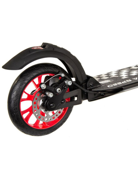 Hulajnoga enero ultra speed 200mm z hamulcem tarczowym czarna