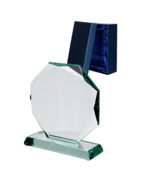 Trofeum szklane z etui
