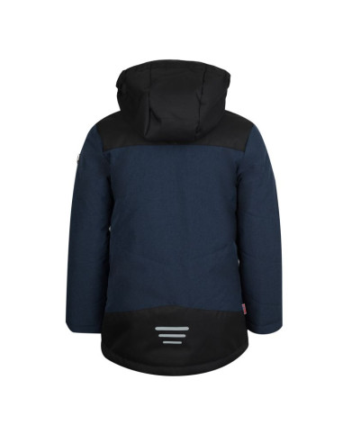 Kurtka ocieplana trollkids kids norefjell jacket dla dziewczynki/chłopca wodoodporna granatowa (132-100)