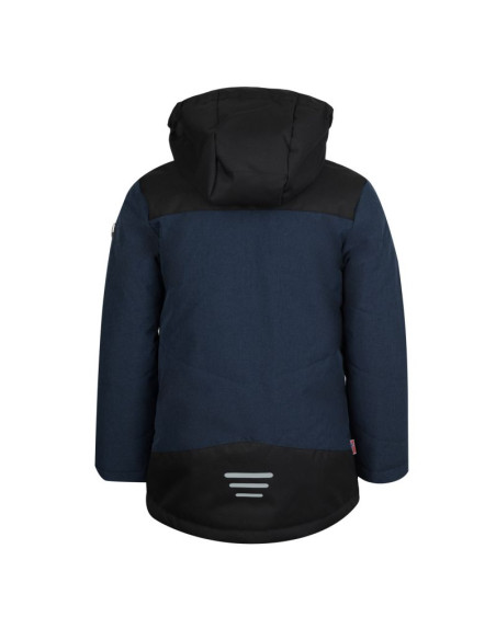 Kurtka ocieplana trollkids kids norefjell jacket dla dziewczynki/chłopca wodoodporna granatowa (132-100)