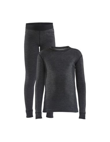 Dziecięcy zestaw bielizny termoaktywnej core wool merino set jr