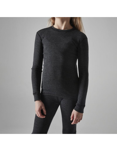 Dziecięcy zestaw bielizny termoaktywnej core wool merino set jr