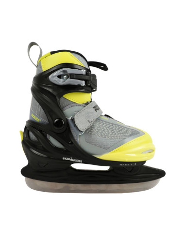 Łyżwy roces moody ice x czarno-limonkowe 450743 001