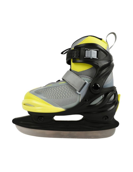 Łyżwy roces moody ice x czarno-limonkowe 450743 001