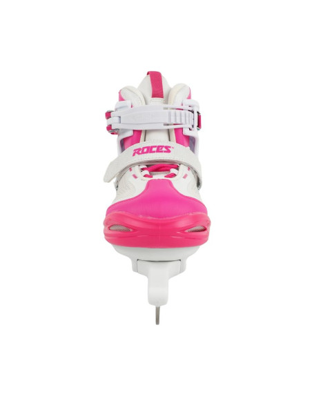 Łyżwy roces moody ice x biało-różowe 450744 001