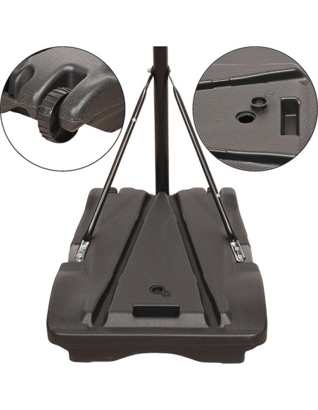 Zestaw regulowany do koszykówki enero midi basket 1.79-2.09m