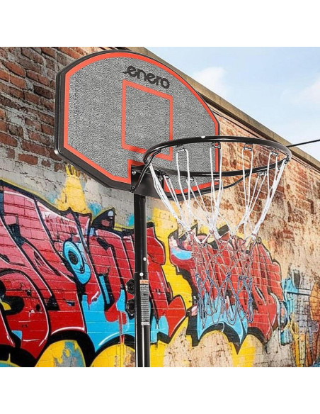 Zestaw regulowany do koszykówki enero midi basket 1.79-2.09m