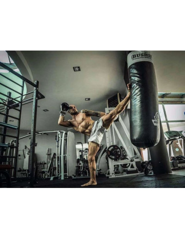 Worek bokserski - 140 white - 140 cm / 40 kg