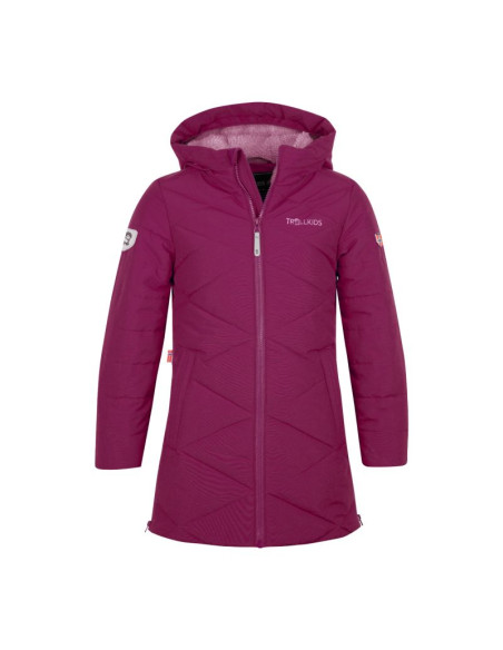 Wodoodporna kurtka ocieplana trollkids girls bergen coat dla dziewczynki (460-229)
