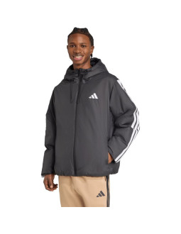 Kurtka męska adidas essentials climawarm 3-stripes insulated hooded czarna jm4042