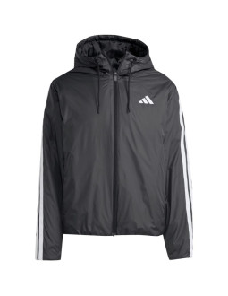 Kurtka męska adidas essentials climawarm 3-stripes insulated hooded czarna jm4042 2