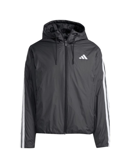 Kurtka męska adidas essentials climawarm 3-stripes insulated hooded czarna jm4042