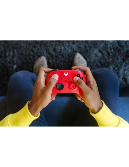 Microsoft xbox series kontroler - pulsujący czerwon