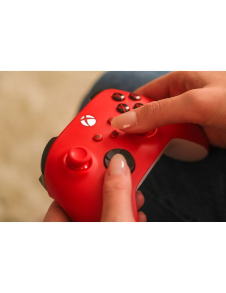 Microsoft xbox series kontroler - pulsujący czerwon