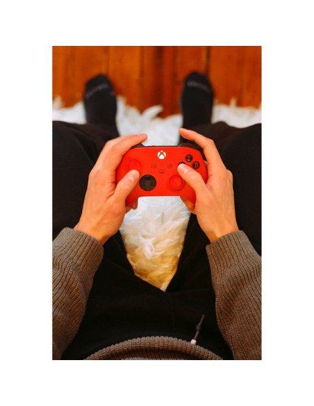 Microsoft xbox series kontroler - pulsujący czerwon