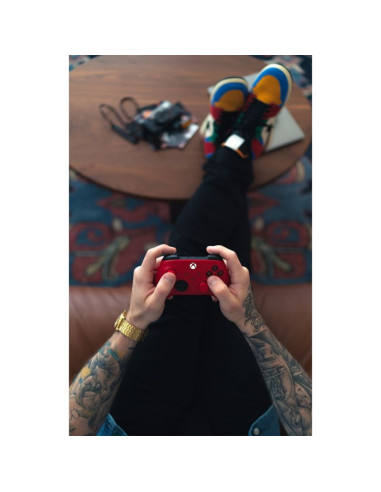 Microsoft xbox series kontroler - pulsujący czerwon